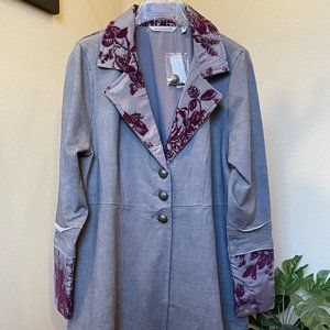 Soft Surroundings Grandeur Jacket in Vintage Grey (NWT)